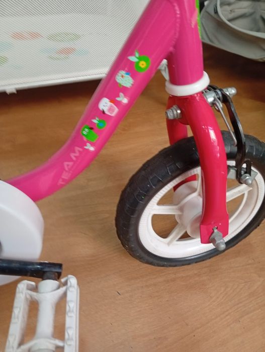 Bicicleta com pega