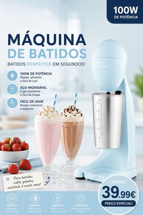 Dê um upgrade à sua cozinha com produtos práticos, modernos e cheios de potência!