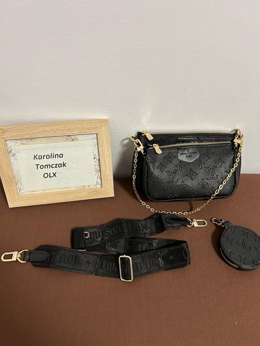 Torebka listonoszka louis vuitton multi pochette skora