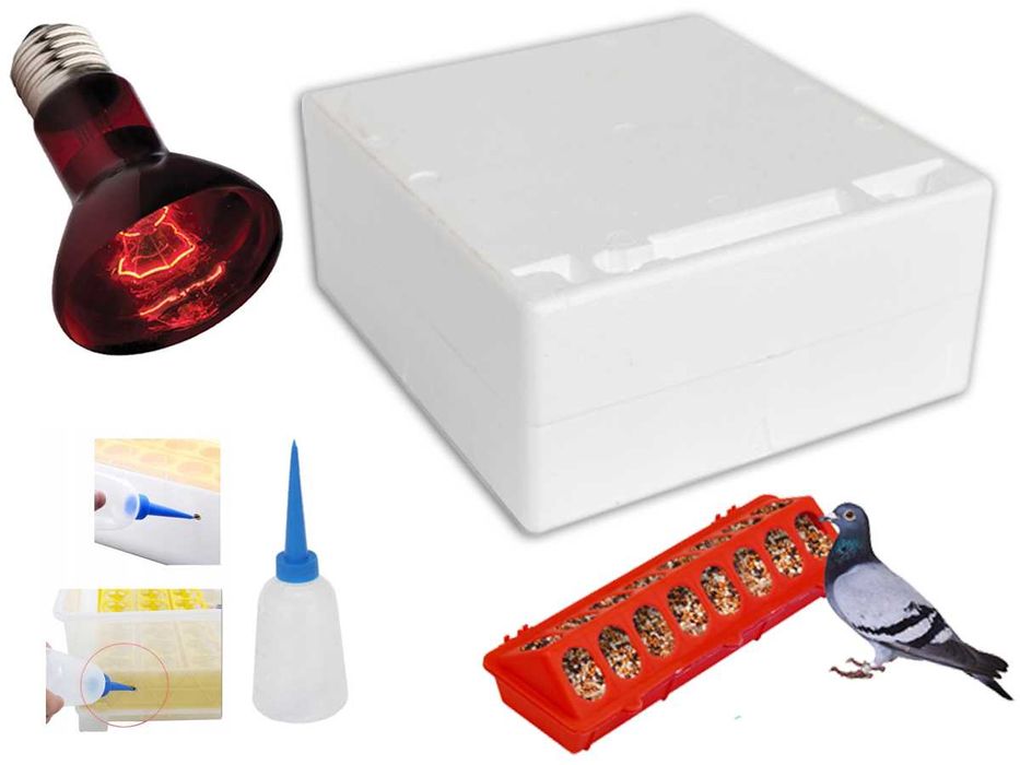 Inkubator do DROBIU FULL AUTOMAT na 56 Jaja z prześwietlarka OWOSKOP