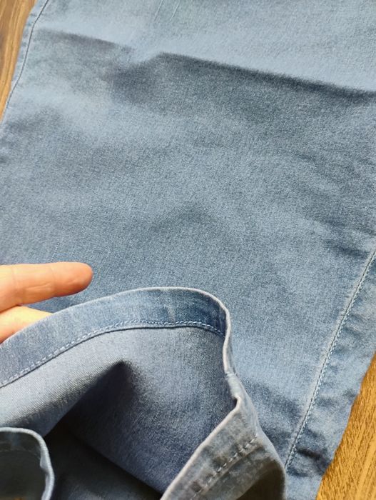 Rybaczki damskie jeansy 3/4 spodnie denim cienkie wiosna lato