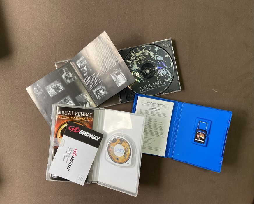 Серія ігор Mortal Kombat Playstation