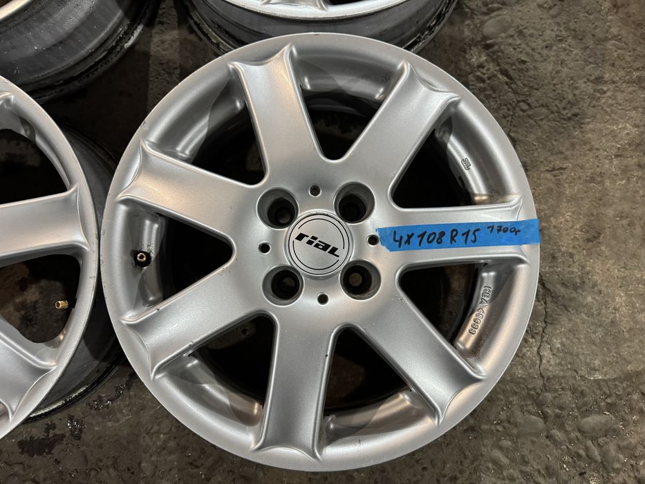 Диски 4/108R15 EТ25 6J ЦО65.1 partner berlingo C4 Picasso DS3 5008