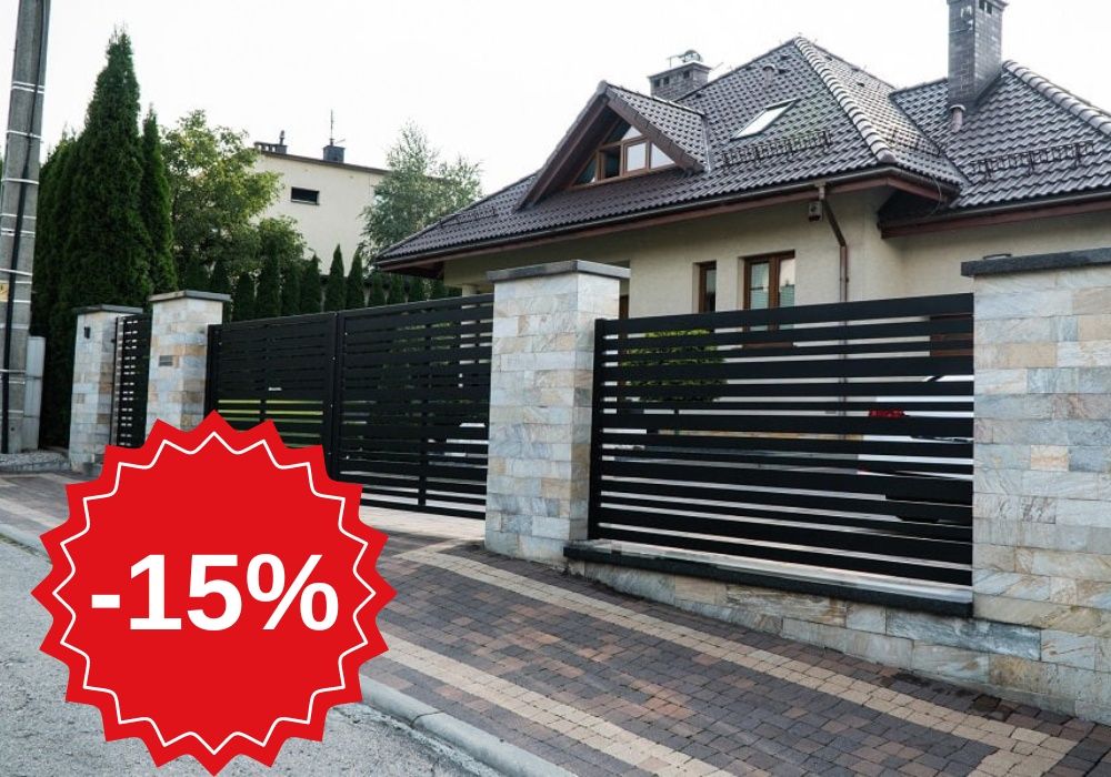 Будівництво паркану, металевий паркан, ранчо, жалюзі, ламелі