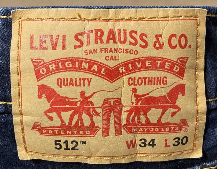 Джинсы Levis 512.Оригинал.