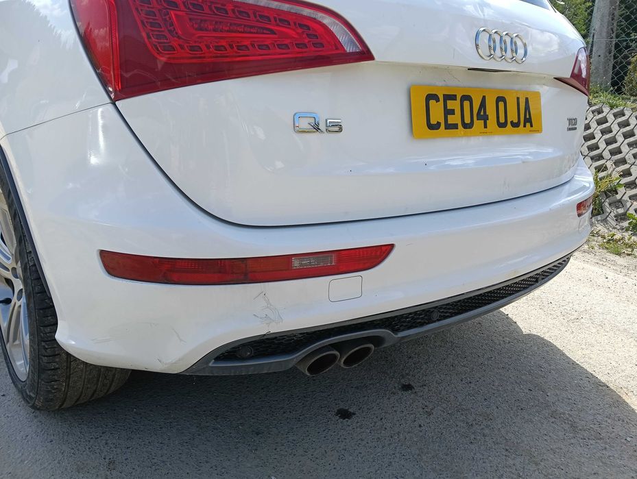 Zderzak Tył Tylny Audi Q5 8R LY9C Sline S-line Biały Kompletny Wysyłka