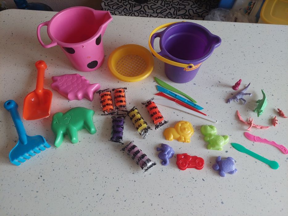 Пасочки з відерцем,  пластилін