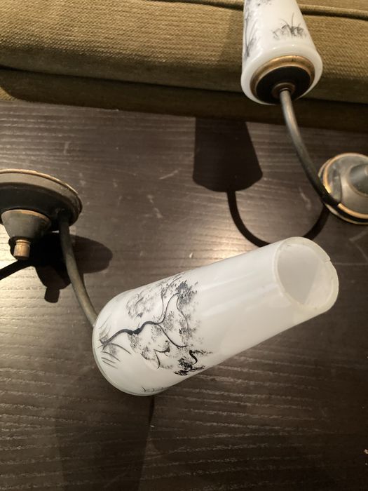 2 pares de apliques de parede,  vintage