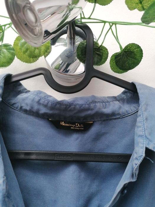 Blusa Azul da Massimo Dutti