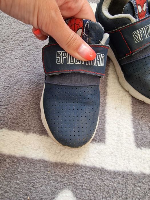 Buty adidasy chłopięce 16 cm. Cool club smyk. Spider men. Roz 24.