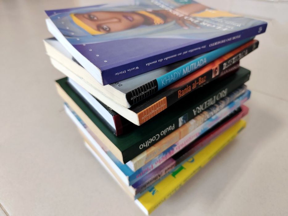 Lote de livros sobre Mulheres (Romances / Testemunhos)