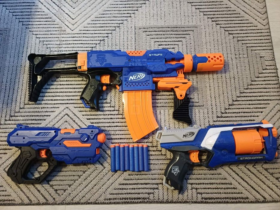 Pistolety Nerf 3 szt