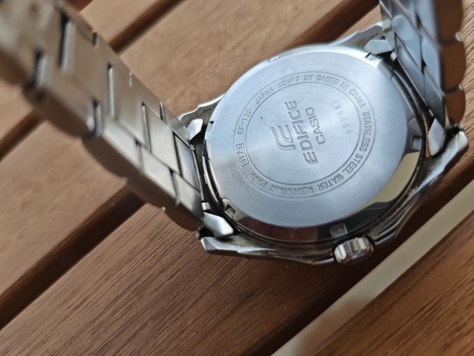 Relógio Casio Edifice EF-129 azul