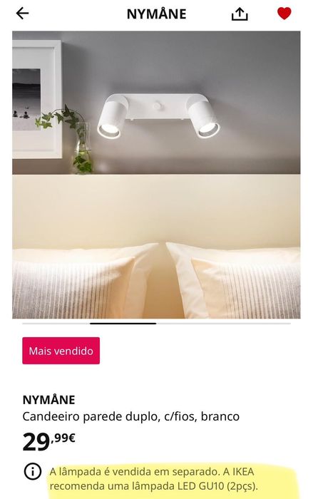 NYMÅNE
NYMÅNE candeeiros
