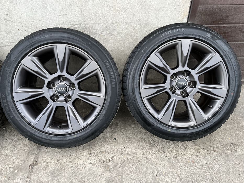 (317)Koła, Felgi 5x112 17” OEM Audi, A4, a5, a6, Grafit