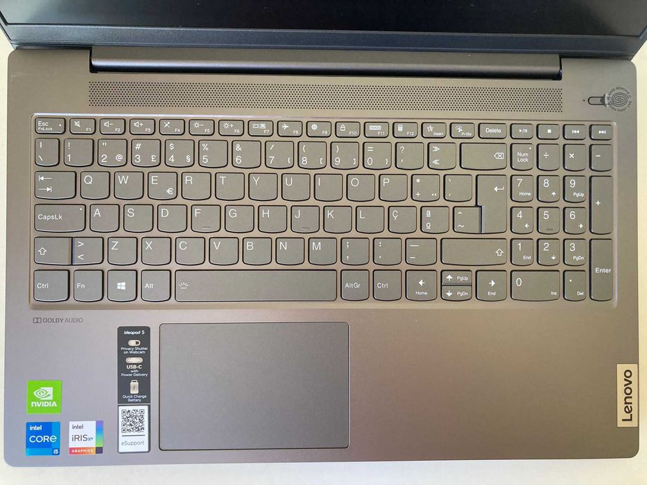 Lenovo Ideapad 5 (Caixa SELADA novo), 16GB RAM, 1TB SSD, Intel, Nvidia