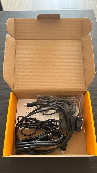 Kceve KVM Switch Dual Monitor 4K  60Hz  (Novo/Selado)