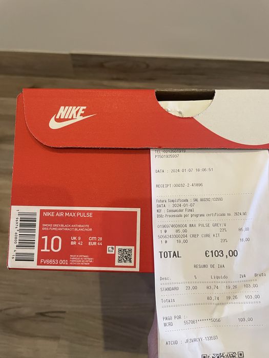 Nike Air Max Pulse NOVOS