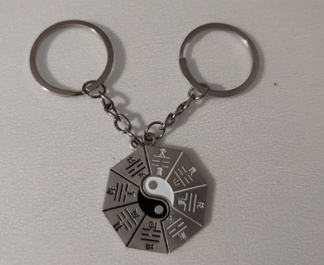Porta-chave yin yang