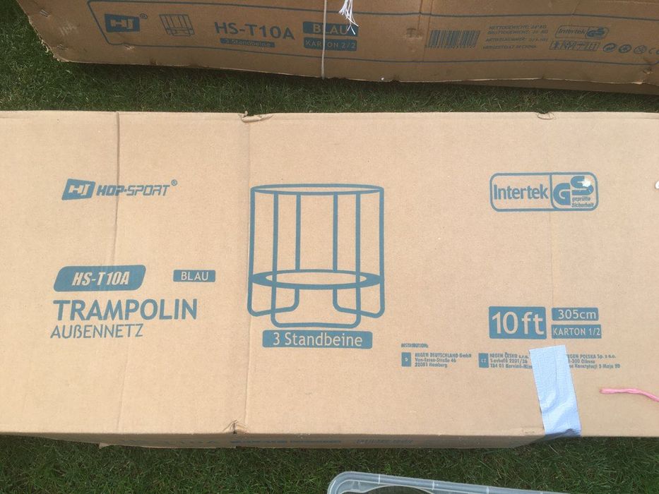 Trampolina ogrodowa Hop-Sport 10ft (305cm)