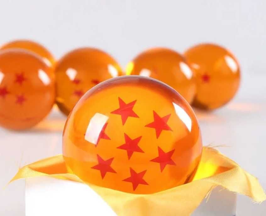 Dragon Ball Figura Ação Bola De Cristal com 7 estrelas Tamanho 7.6cm