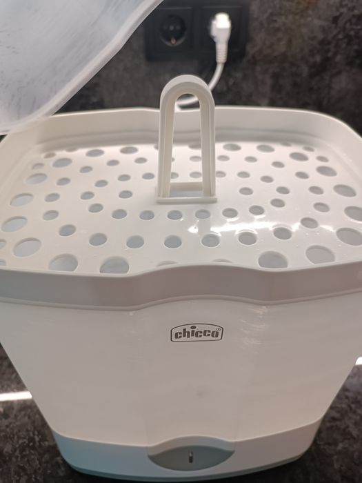 Esterilizador a Vapor Chicco SterilNatural 2 em 1 – Como Novo (com Caixa)
