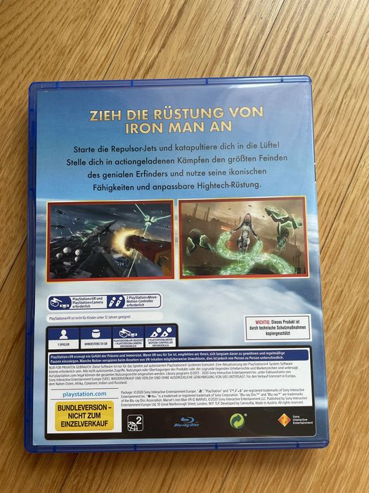 PS4 игра Marvel Iron Man VR (PlayStation VR)