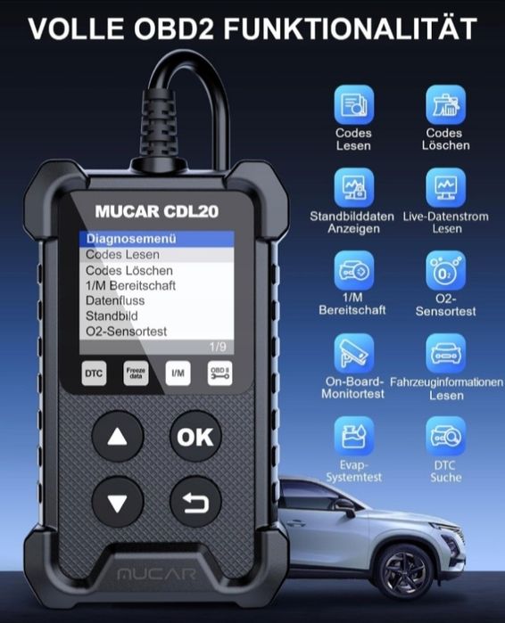 Przewodowy Skaner 1 szt została Diagnostyczny MUCAR CDL20
