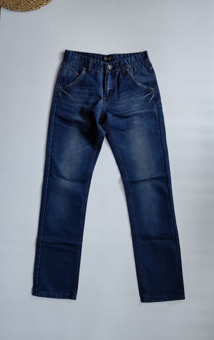 Nowe granatowe jeansy męskie D&K 29