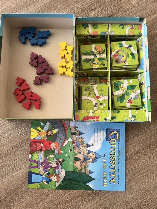 Каркасон для дітей (Carcassonne)