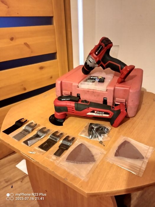 ZESTAW: Einhell VARRITO 18V+Einhell TE-CD 18/2 Li-Solo