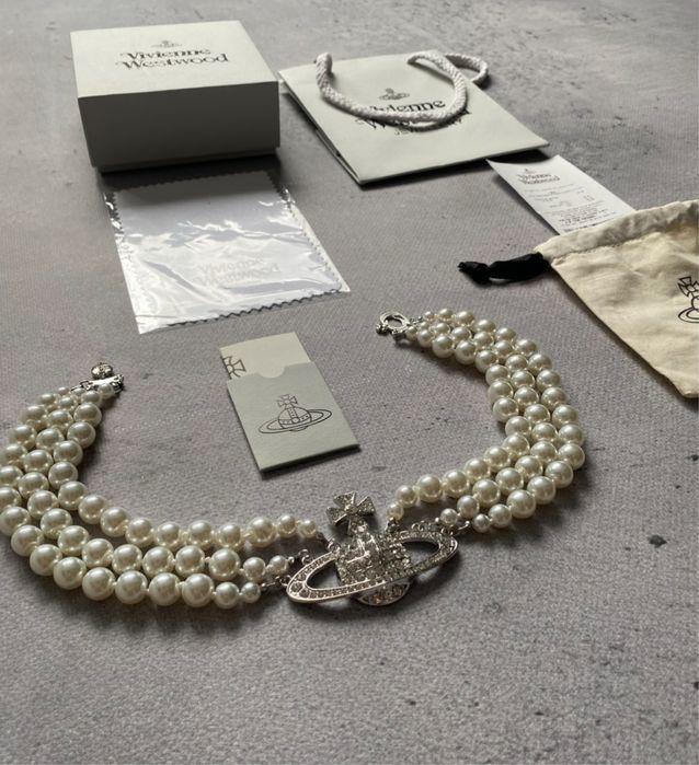 Potrójne Perły Vivienne westwood