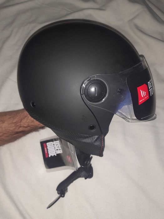 Capacete de Mota Novo!