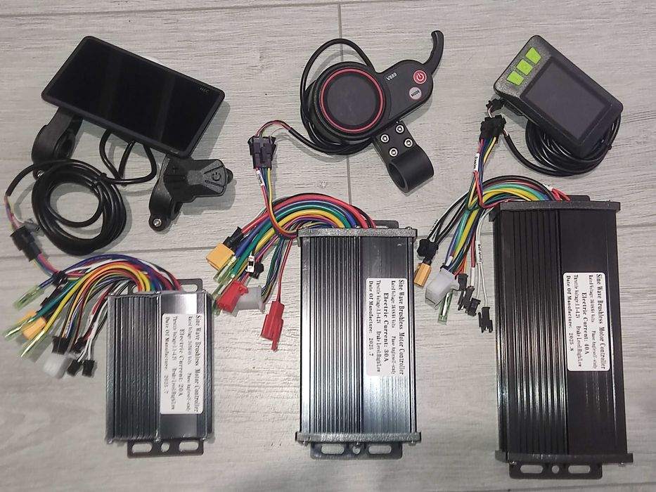 синусный контроллер, самокату скутеру т.д. 36/48/52/60в 350 1000 1500w