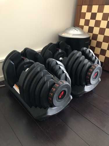 Halteres ajustáveis Bowflex 1090i SelectTech (4 a 41kg - 1 par)