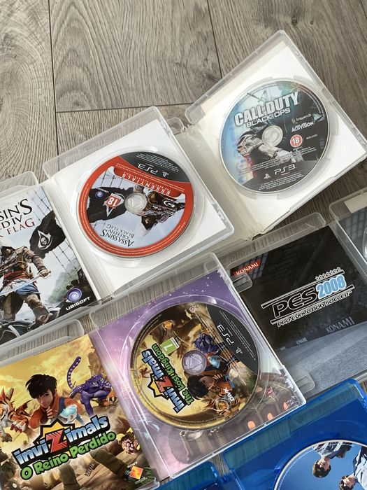 Диски з іграми для PS3 та фільми регіон 2 лот