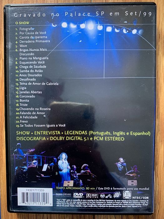 Gal Costa canta Tom Jobim - dvd