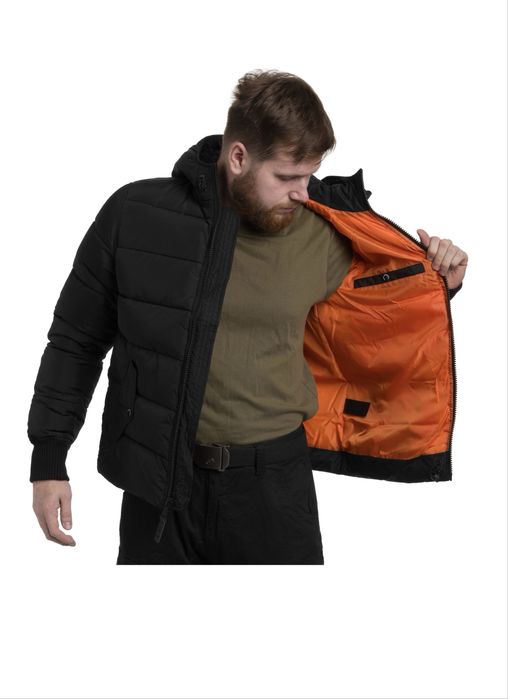Куртка Alpha Industries Hooded Puffer FD - Black