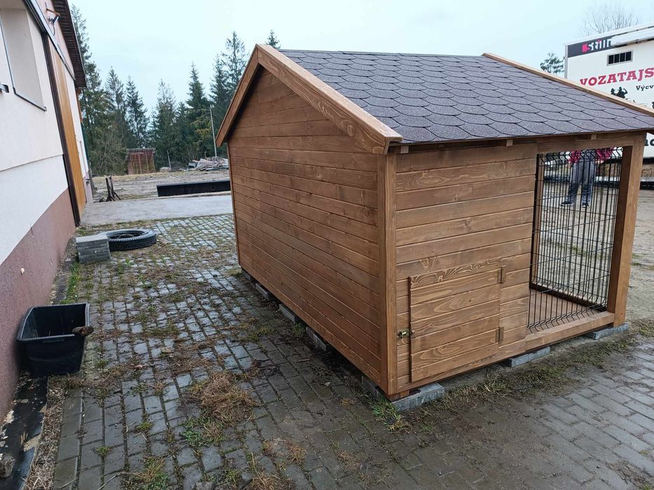 Kojec dla psa 3x2 z budą wys 2m