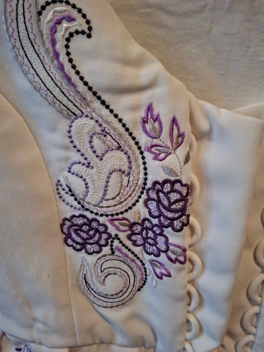 Gorset biały Szer 74 plus Spodniczka,