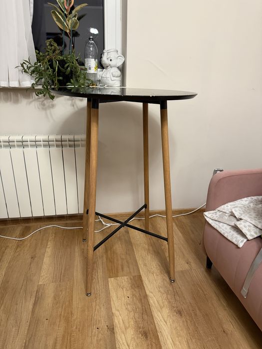 Stolik barowy okragły