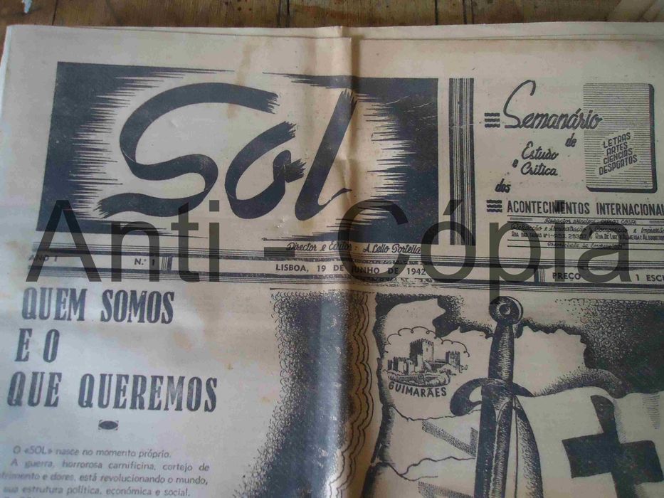 Jornais n.º 1 - 1906 a 1942