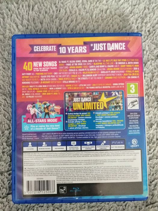 Gra na ps4 just dance 2020
