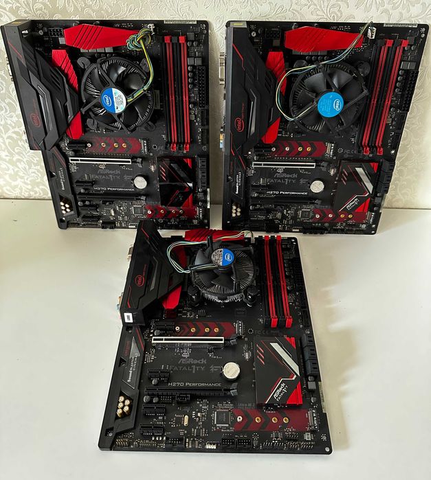 Комплект Asrock Z270-Performance s1151 + Процесор i5 7500