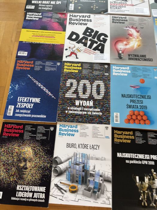 Zestaw magazynow Harvard Business Review