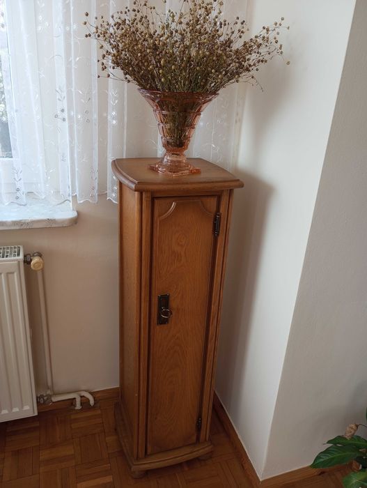 słupek szafka komoda super drewno dębowe