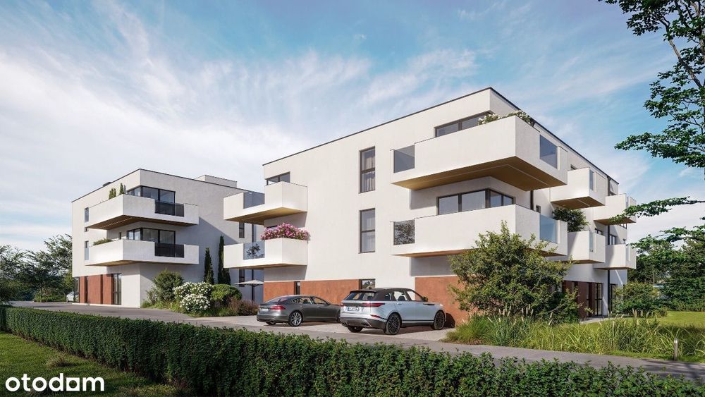 Nowoczesny apartament z 10 m2 balkonem - jezioro!