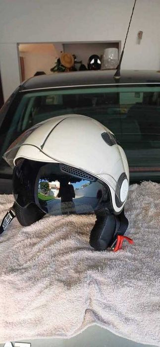capacete aberto estilo jet Nexx SX.10 branco