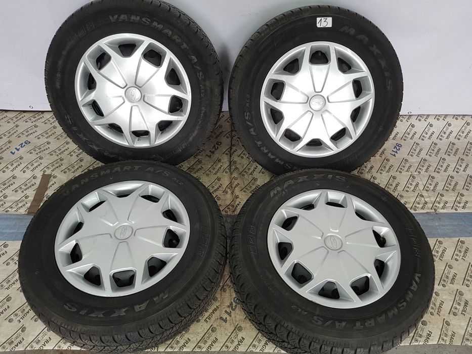Koła całoroczne Ford Transit Custom  5x160 215/65r15C + Kołpaki