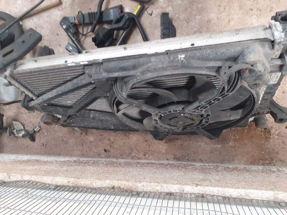 Radiador termo ventilador opel c 1.7